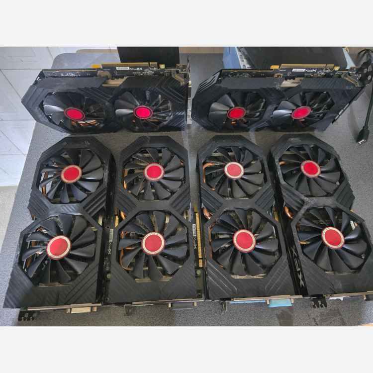 کارت گرافیک rx580 xfx کارت rx 580