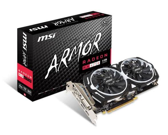 Rx 470 msi 4Gb